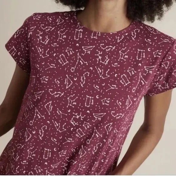 Marine Layer Red Zodiac Tee size Medium - Picture 2 of 7